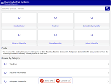 Tablet Screenshot of duex-dehumidify.com